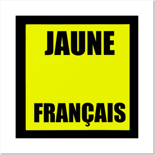 Yellow vest Posters and Art